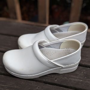 White Dansko Clogs
